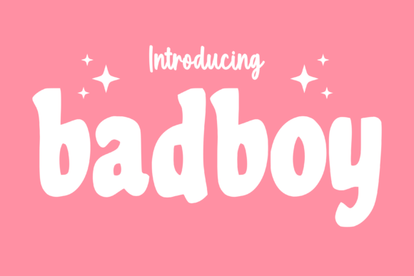Badboy Font for Bold and Whimsical Branding
