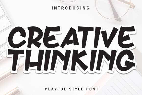Bring Energy to Your Web Design with Creative Thinking Font
