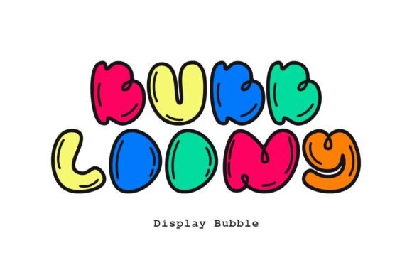Bubbloony Font for Playful Web Design