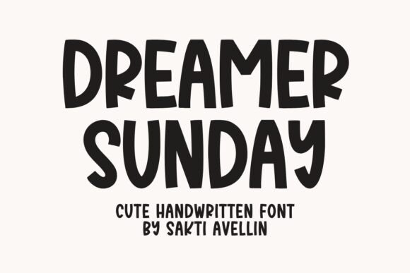 Dreamer Sunday: A Handcrafted Font for Creative Branding