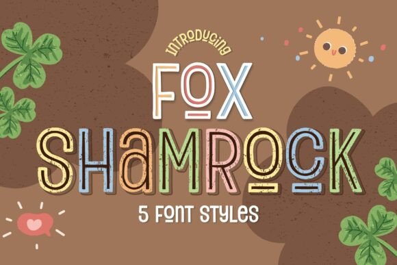 Fox Shamrock: A Versatile Display Font for Creative Projects
