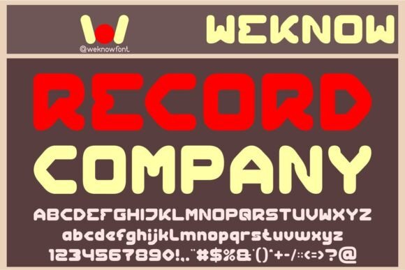 Record Company: A Modern Font for Future-Forward Branding