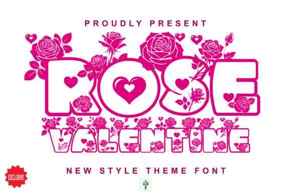 Rose Valentine Font for Vibrant Branding Projects