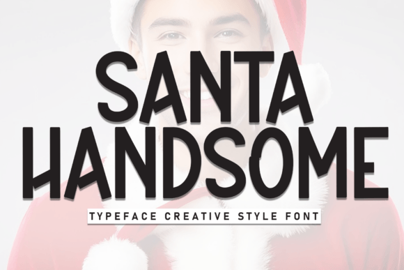 Santa Hansome Display Font for Web Design