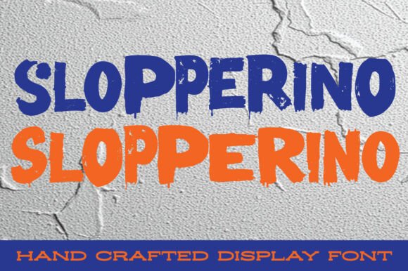 Slopperino: A Bold Font for Memorable Branding