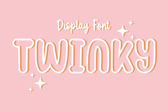 Twinky Font: A Sweet Display Font for Design Projects